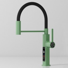 Groen Keukenkraan voor Warm...