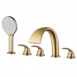 Geborsteld Goud Bladmontage...