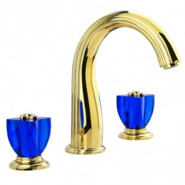 Goud Badkraan voor Warm en...