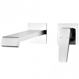 Chroom Inbouw Wastafelkraan...