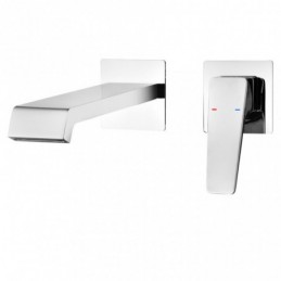 Chroom Inbouw Wastafelkraan...