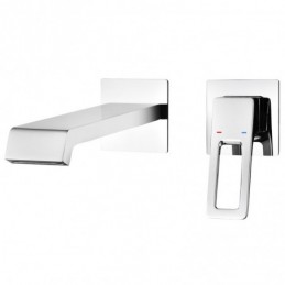 Chroom Inbouw Wastafelkraan...