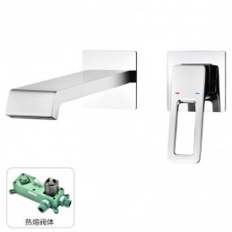 Chroom Inbouw Wastafelkraan...
