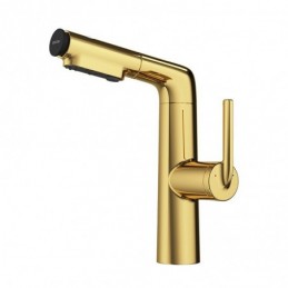 Goud Wastafelkraan met...