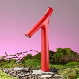 Rood Wastafelkraan voor...