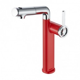 Rood Wastafelkraan voor...