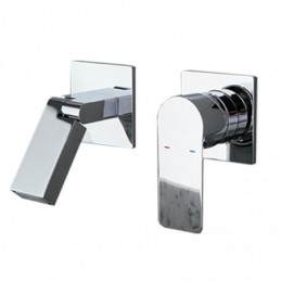 Chroom Inbouw Wastafelkraan...